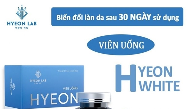 Cẩn trọng với thông tin quảng cáo viên uống Hyeon White