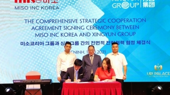 Lễ ký kết thỏa thuận hợp tác chiến lược toàn diện giữa Tập đoàn Miso Inc Korea và Tập đoàn Xingyun