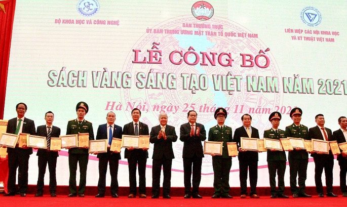 Đơn vị duy nhất có 3 công trình tiêu biểu vinh danh trong Sách vàng Sáng tạo Việt Nam 2021