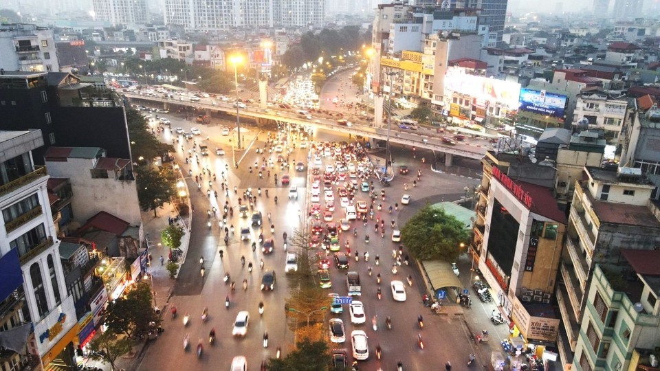 Hà Nội: Điều chỉnh tổ chức giao thông tại nút Ngã Tư Sở