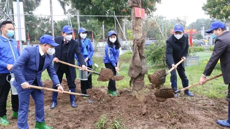 Tuổi trẻ Thủ đô phát động trồng mới 100.000 cây xanh