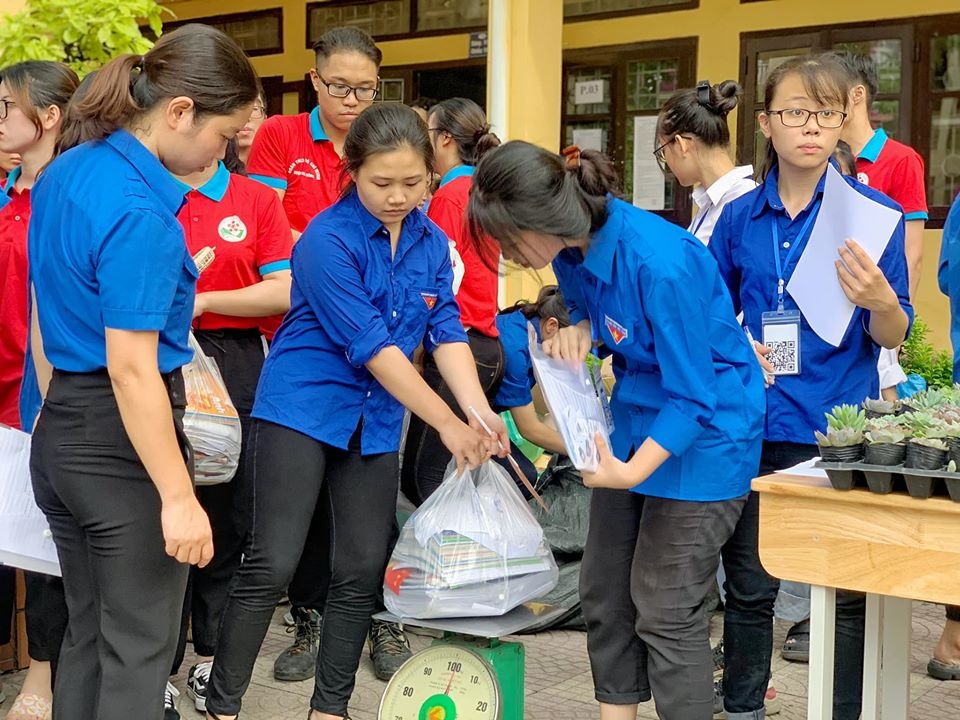 Hình ảnh đẹp trong lễ ra quân chiến dịch tình nguyện “Hoa phượng đỏ” 2020 hinh anh dep trong le ra quan chien dich tinh nguyen hoa phuong do 2020