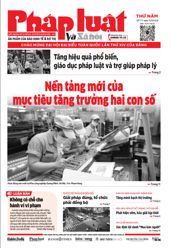 Số 06 ngày 15/01/2026