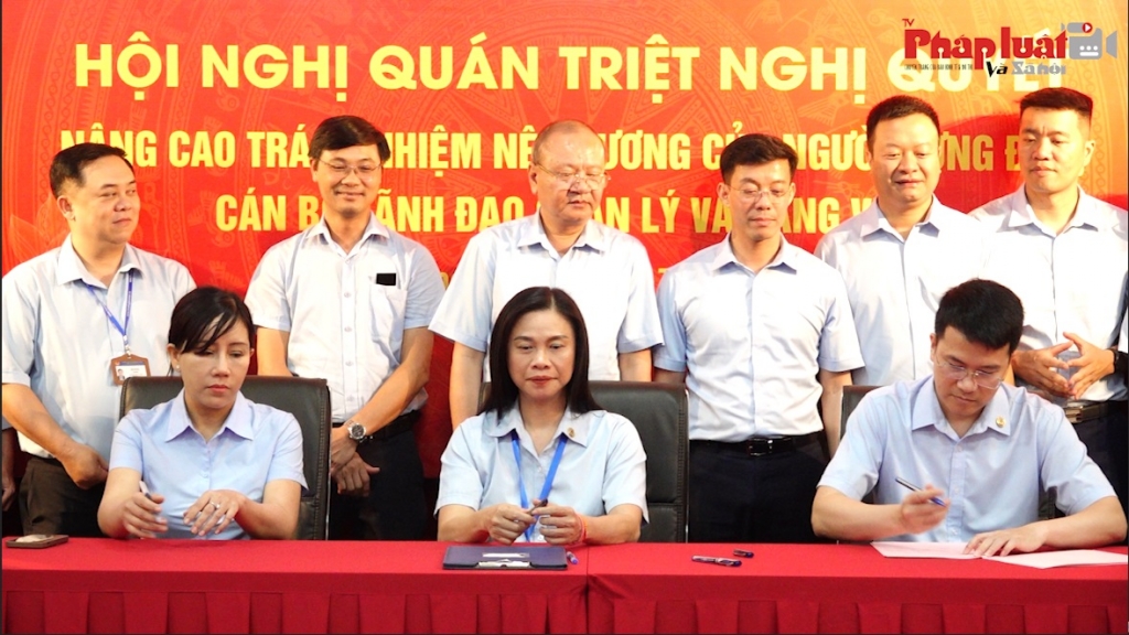 Nâng cao trách nhiệm nêu gương của người đứng đầu, cán bộ lãnh đạo quản lý và đảng viên