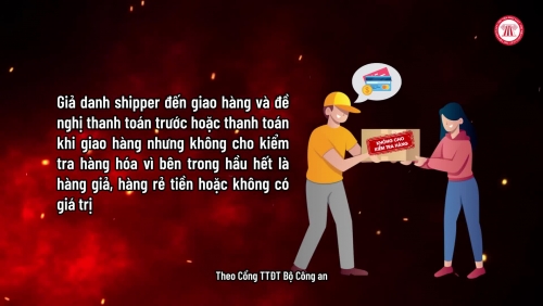 Khuyến cáo các biện pháp phòng tránh giả danh shipper lừa đảo