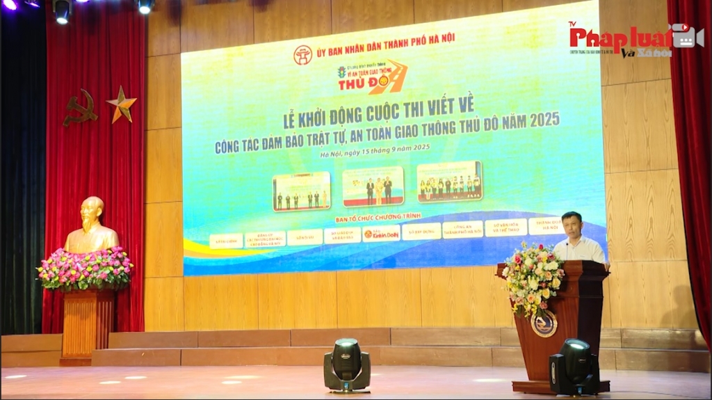 Khởi động cuộc thi viết  “Vì an toàn giao thông Thủ đô” năm 2025