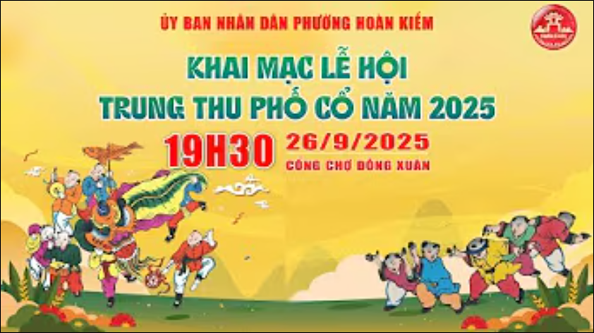 Lễ hội Trung thu Phố cổ năm 2025 | Tết trung thu truyền thống | Chợ Đồng Xuân