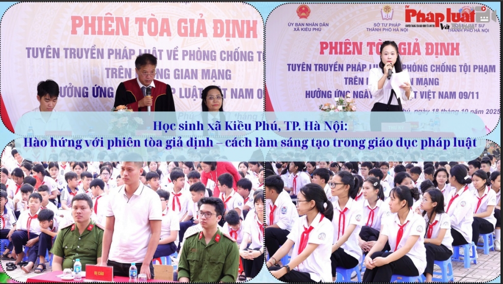 Xã Kiều Phú, TP. Hà Nội: Cách làm sáng tạo trong phổ biến giáo dục pháp luật