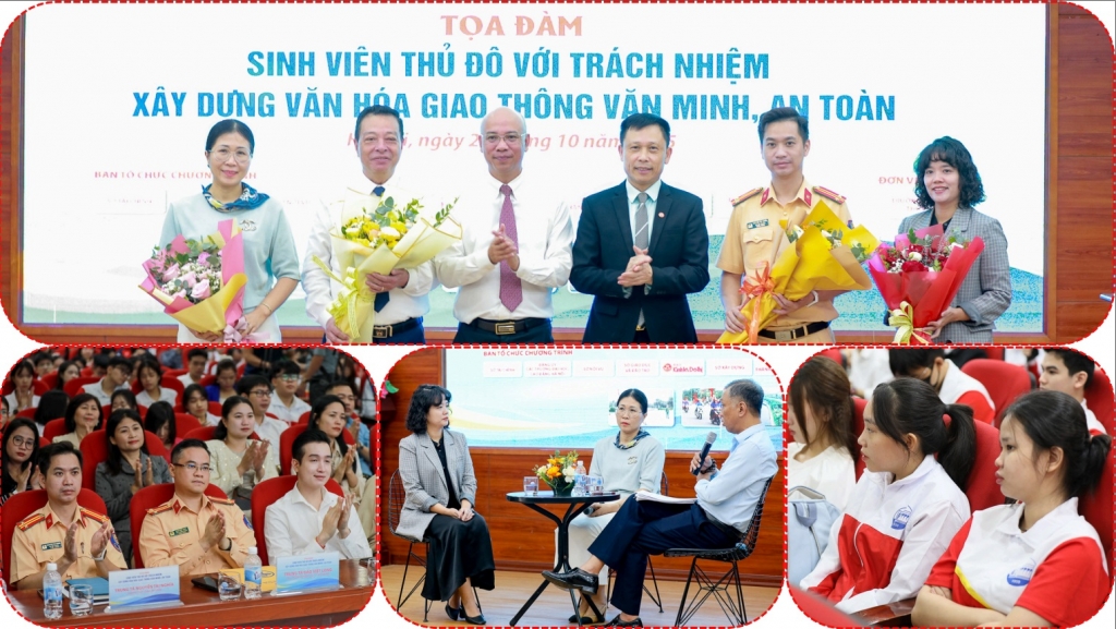 Sinh viên Thủ đô với sứ mệnh xây dựng văn hoá giao thông văn minh, an toàn