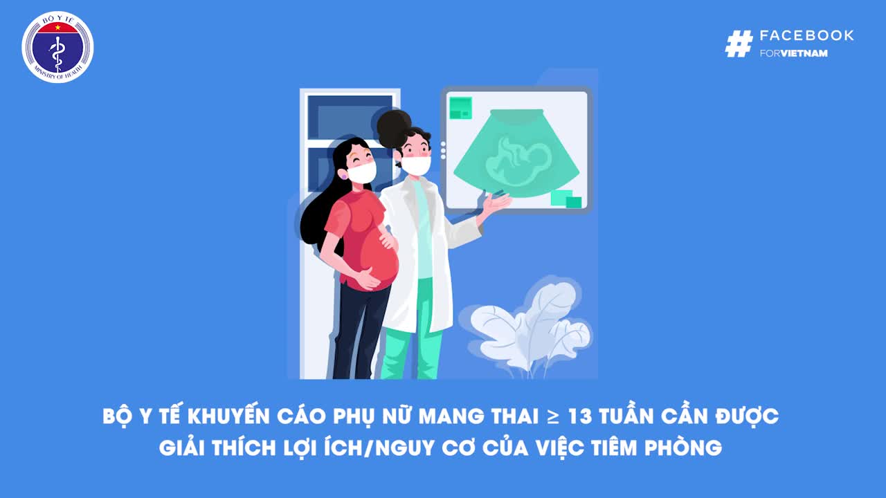 Những lưu ý với phụ nữ mang thai và cho con bú khi tiêm vắc-xin phòng COVID-19