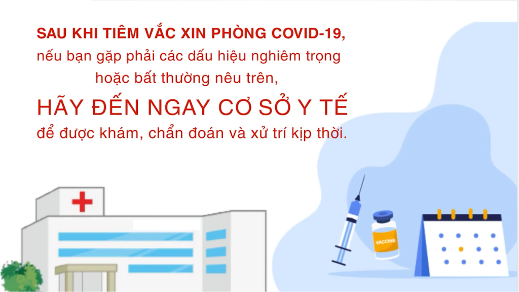 Những điều cần biết sau khi tiêm vắc xin phòng Covid-19