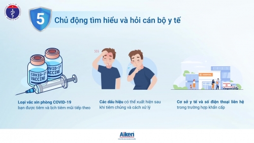 Những điều cần biết trước khi tiêm vắc-xin COVID-19