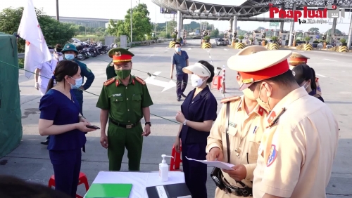 Chính thức lập chốt kiểm soát y tế ở cửa ngõ Thủ đô