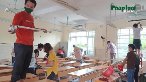 Hà Nội: Tổng vệ sinh trường lớp, lên phương án khai giảng năm học mới